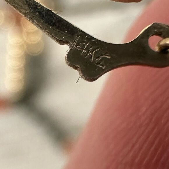 Vintage 14k Gold Balls With Hand Knotted Jade Beads Necklace - Picture 12 of 12